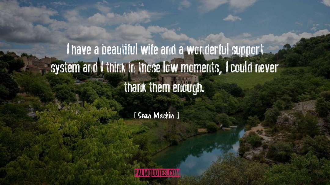 Beautiful Wife quotes by Sean Mackin