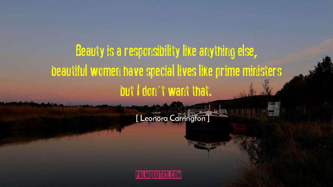 Beautiful Women quotes by Leonora Carrington