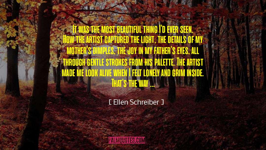 Beautiful Words quotes by Ellen Schreiber