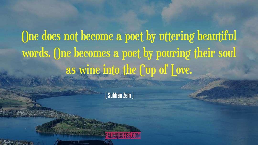 Beautiful Words quotes by Subhan Zein