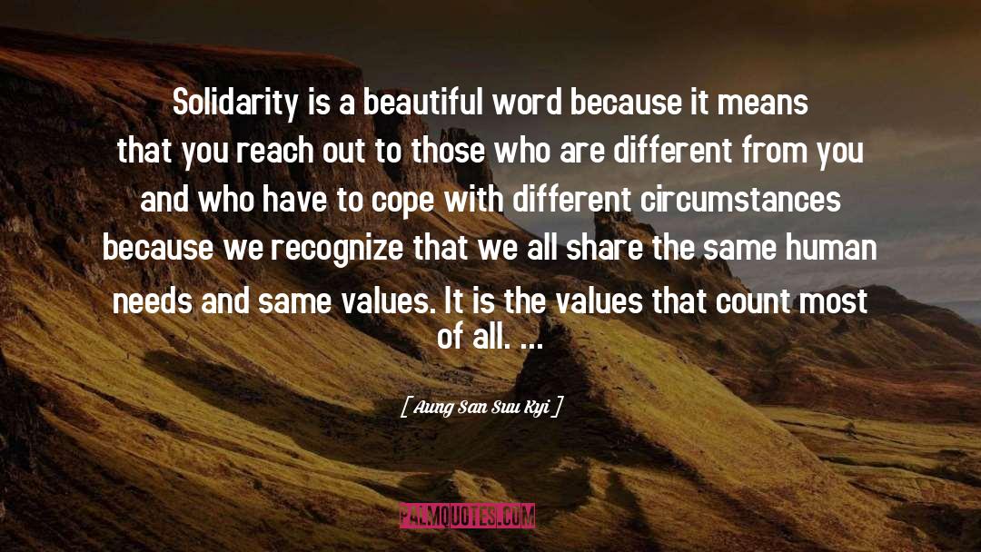 Beautiful Words quotes by Aung San Suu Kyi