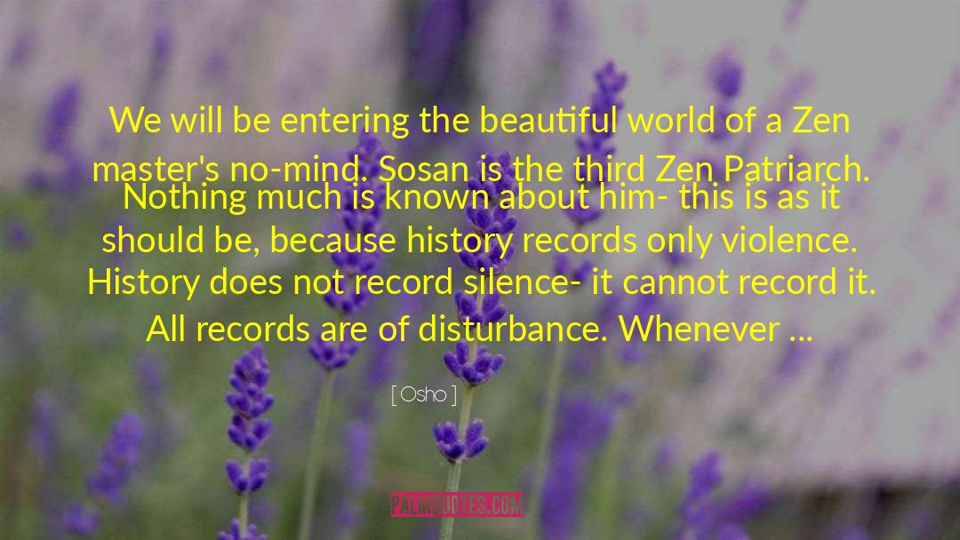 Beautiful World quotes by Osho