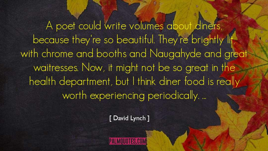 Beautiful Writing quotes by David Lynch