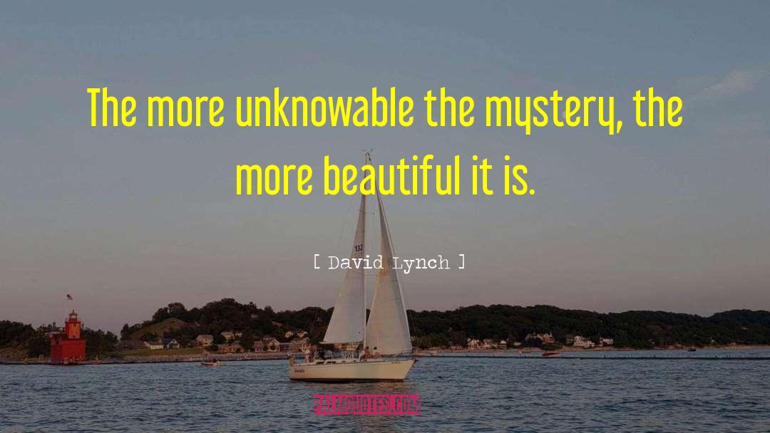 Beautiful Writings quotes by David Lynch