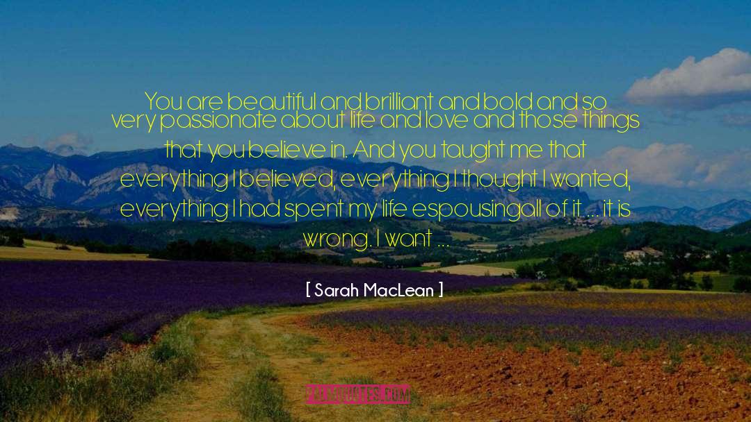 Beautiful Writng quotes by Sarah MacLean