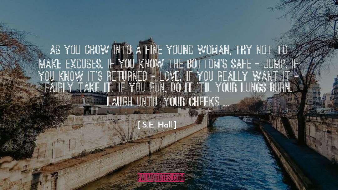 Beautifullest Woman quotes by S.E. Hall