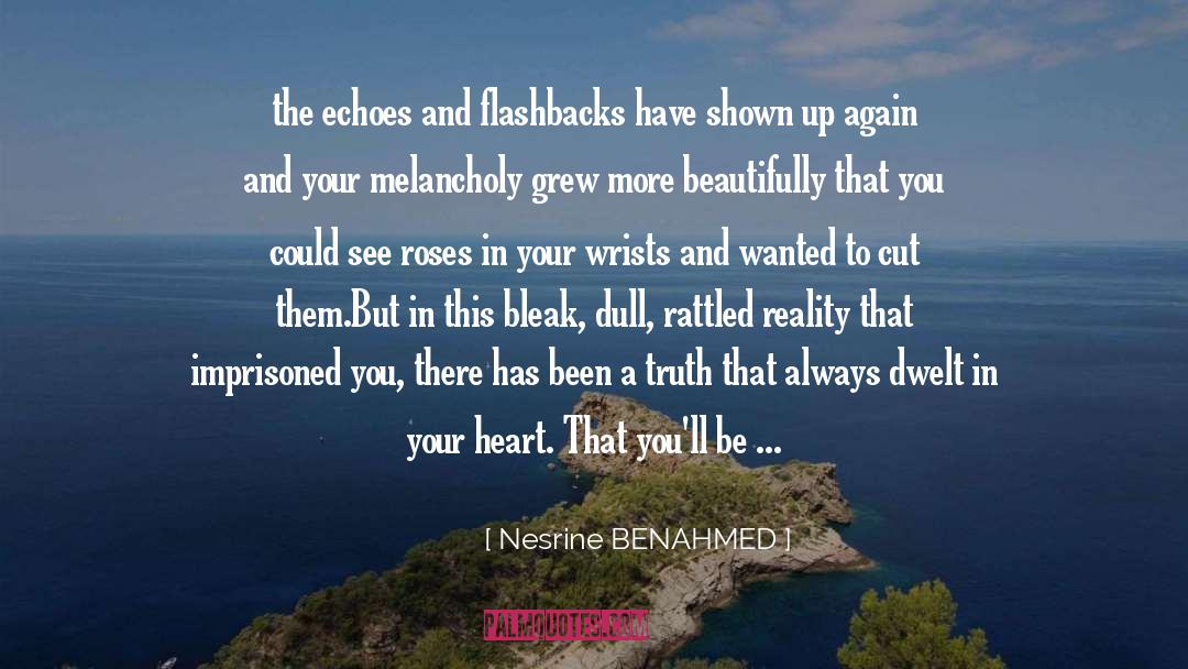 Beautifully Descriptive quotes by Nesrine BENAHMED