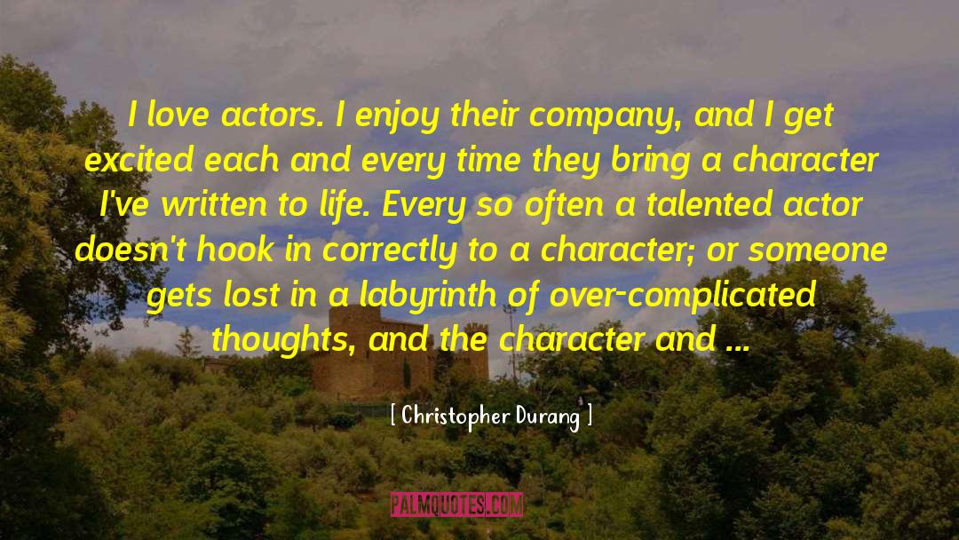 Beautifully Written quotes by Christopher Durang