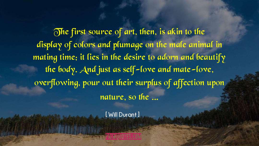 Beautify quotes by Will Durant