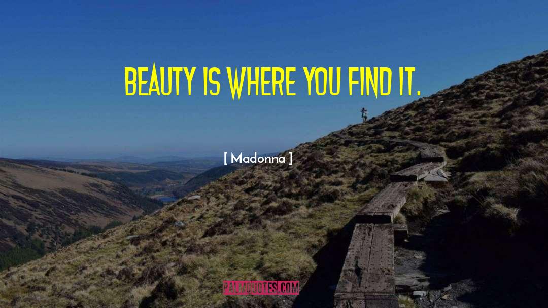 Beauty Action quotes by Madonna