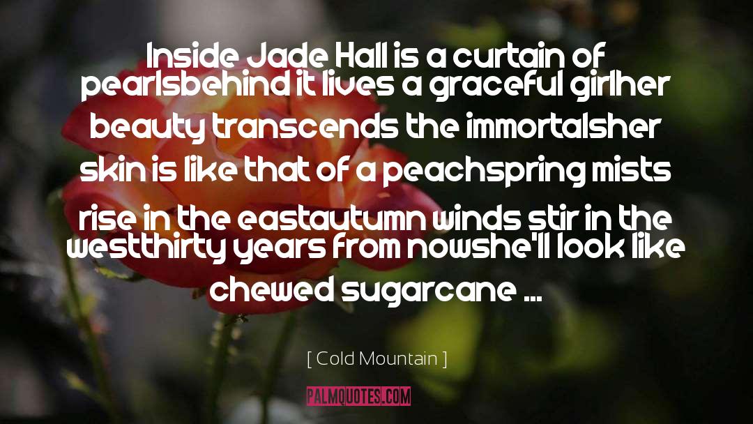 Beauty Action quotes by Cold Mountain