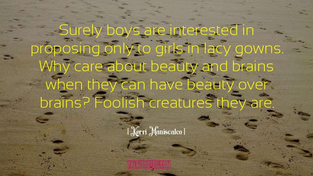 Beauty And Brains quotes by Kerri Maniscalco