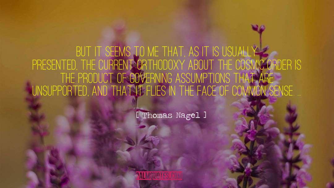 Beauty And Common Sense quotes by Thomas Nagel