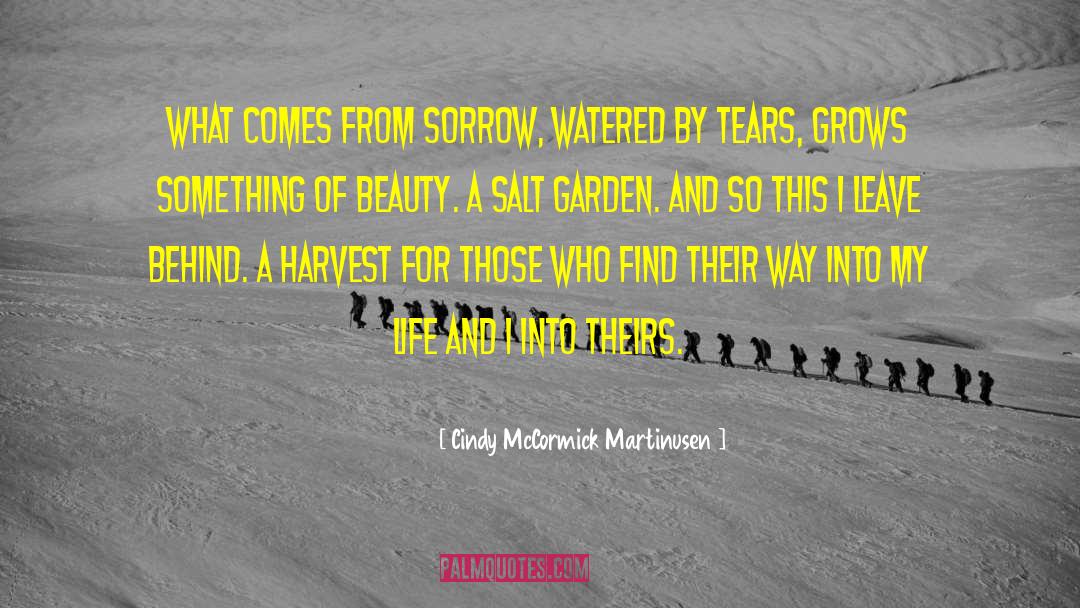 Beauty And Grace quotes by Cindy McCormick Martinusen