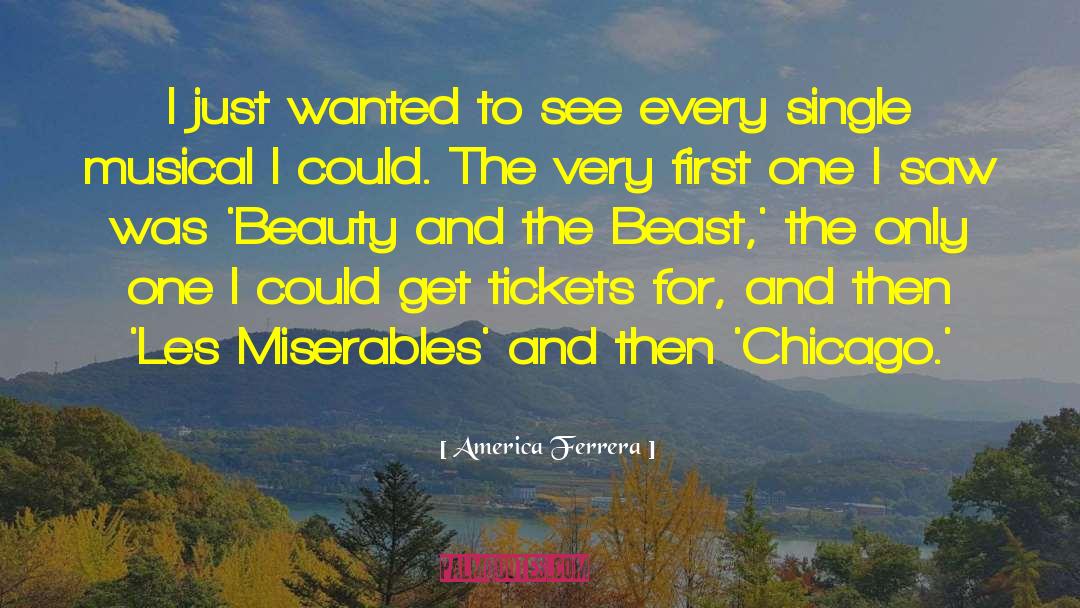Beauty And The Beast quotes by America Ferrera