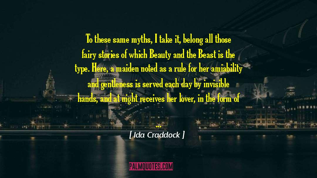 Beauty And The Beast quotes by Ida Craddock