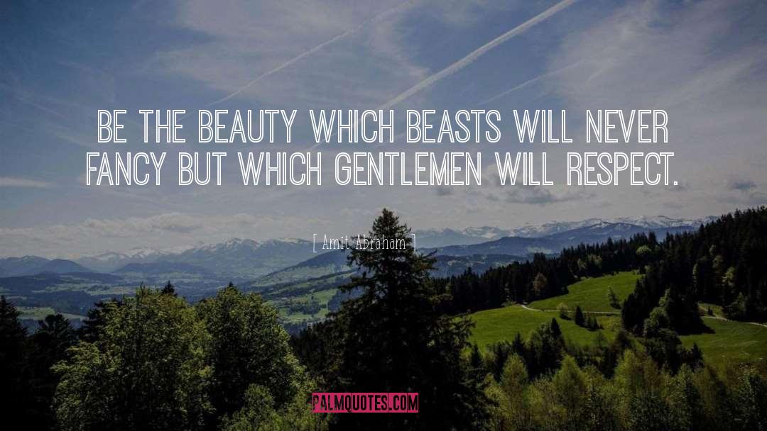 Beauty And The Beast quotes by Amit Abraham