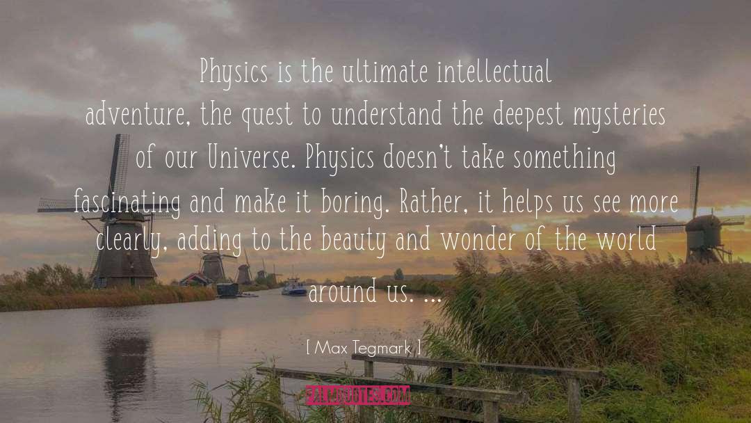 Beauty Business quotes by Max Tegmark