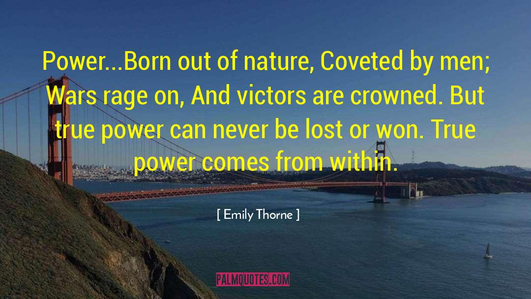 Beauty Comes From Within quotes by Emily Thorne