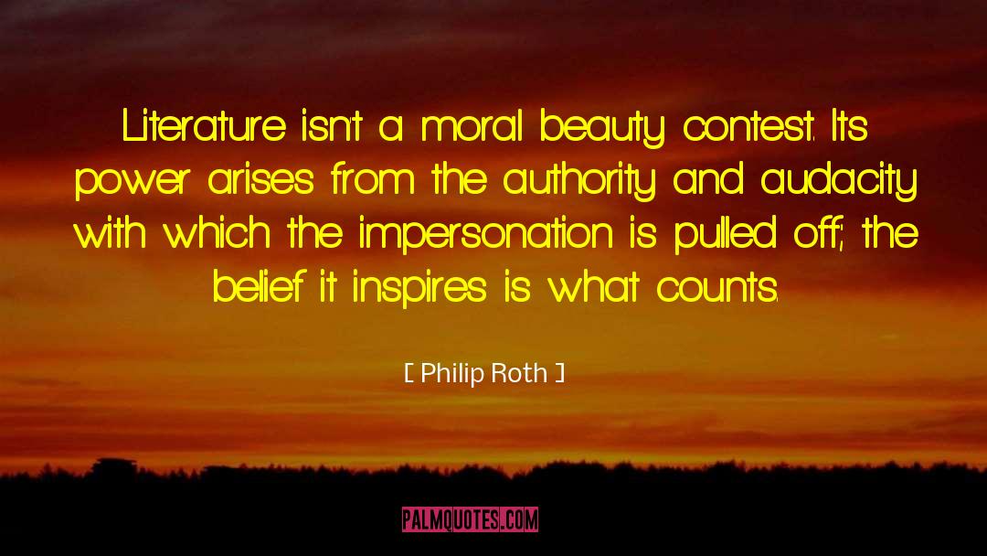 Beauty Contest quotes by Philip Roth