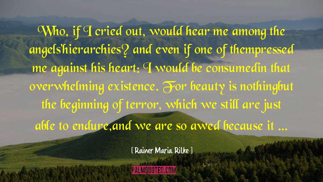 Beauty For Ashes quotes by Rainer Maria Rilke