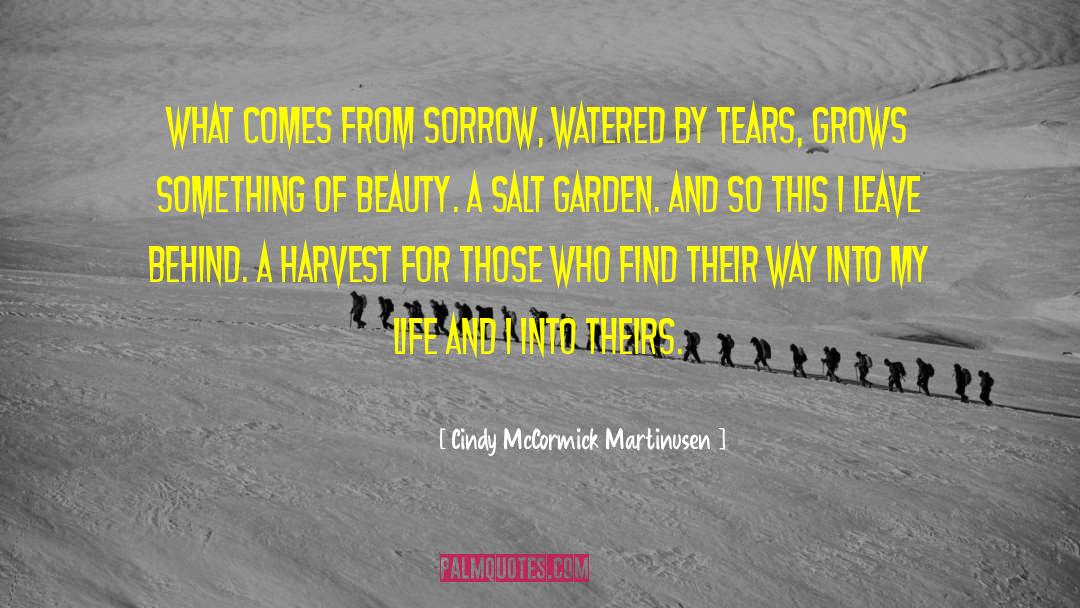 Beauty From Ashes quotes by Cindy McCormick Martinusen