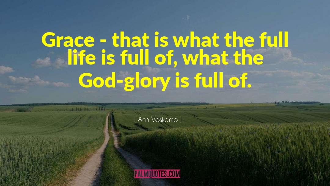 Beauty Grace quotes by Ann Voskamp