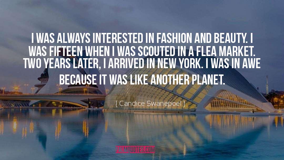 Beauty In A New Environment quotes by Candice Swanepoel