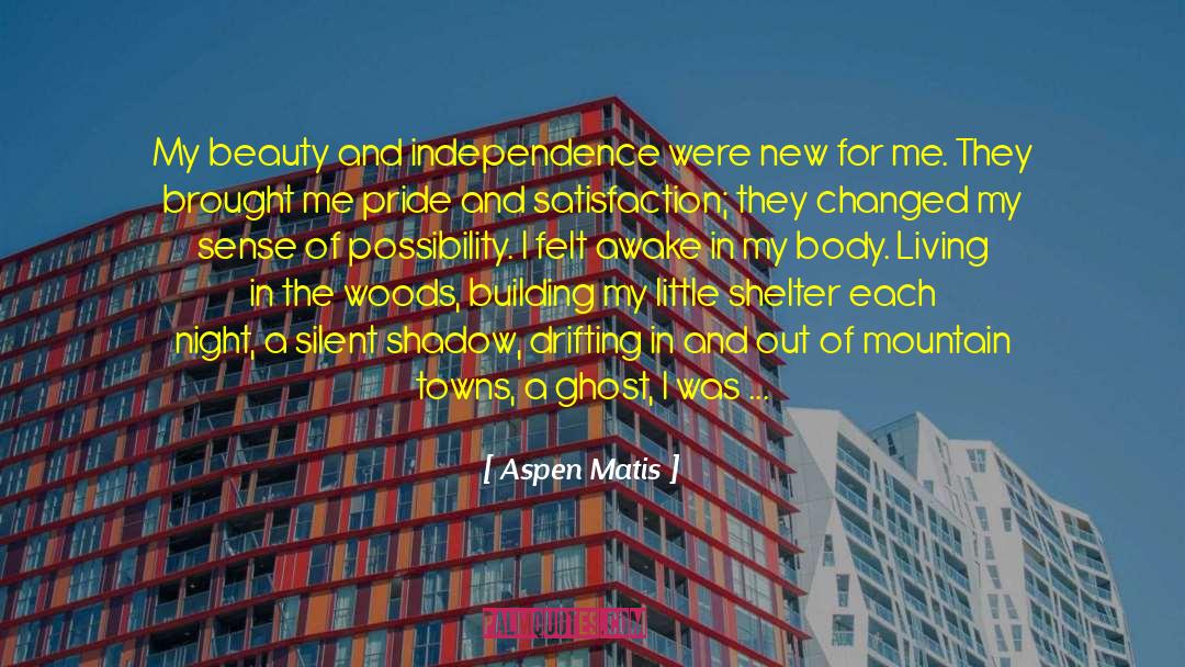 Beauty In A New Environment quotes by Aspen Matis