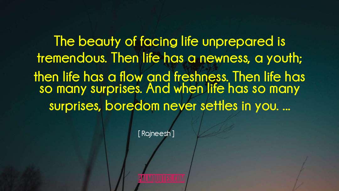 Beauty In Literature quotes by Rajneesh