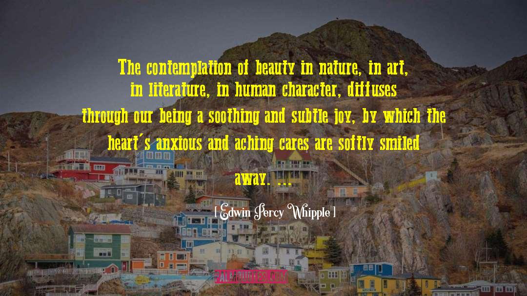 Beauty In Nature quotes by Edwin Percy Whipple