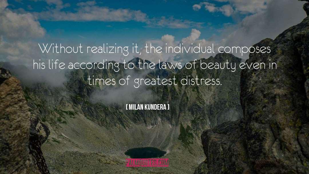 Beauty In Others quotes by Milan Kundera