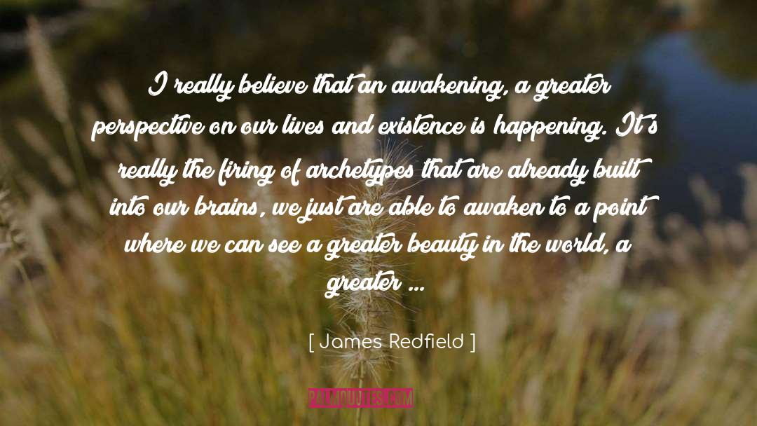 Beauty In The World quotes by James Redfield