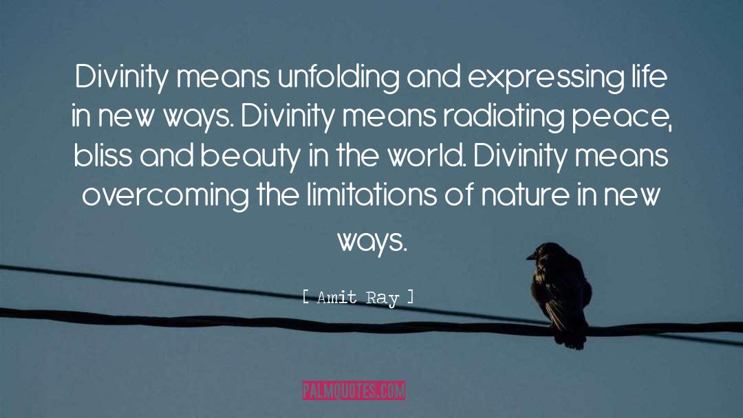 Beauty In The World quotes by Amit Ray