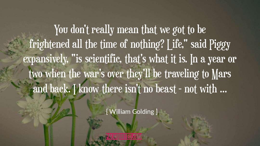 Beauty In Time quotes by William Golding