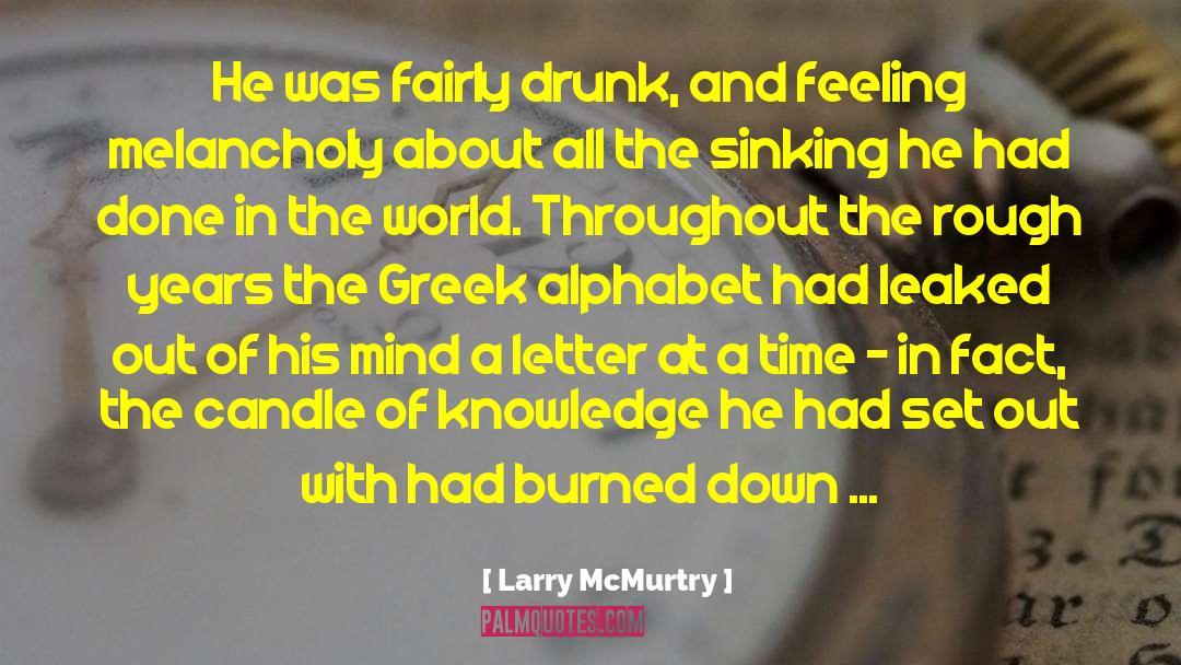 Beauty In Time quotes by Larry McMurtry