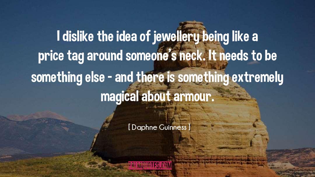 Beauty Jewellery quotes by Daphne Guinness
