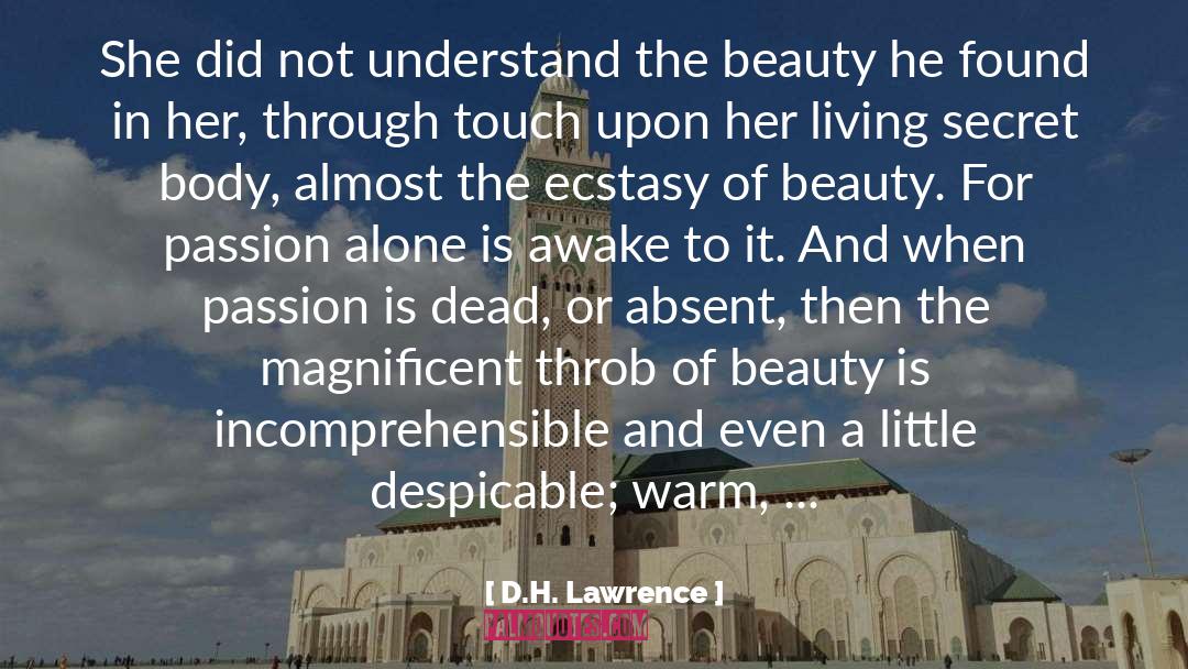 Beauty Jewellery quotes by D.H. Lawrence