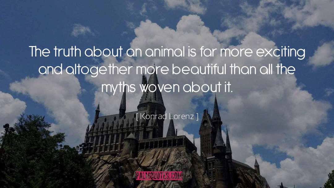 Beauty Myth quotes by Konrad Lorenz