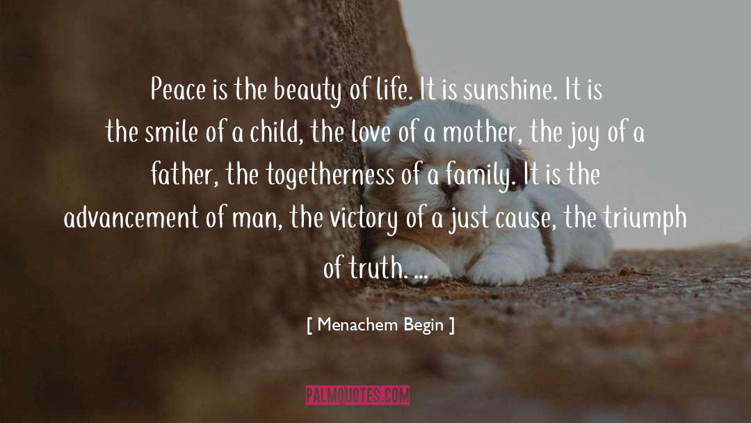 Beauty Of Life quotes by Menachem Begin