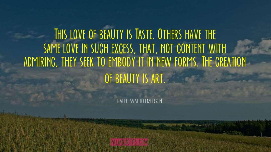 Beauty Of New Places quotes by Ralph Waldo Emerson