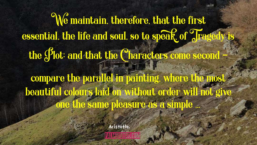 Beauty Of Soul quotes by Aristotle.