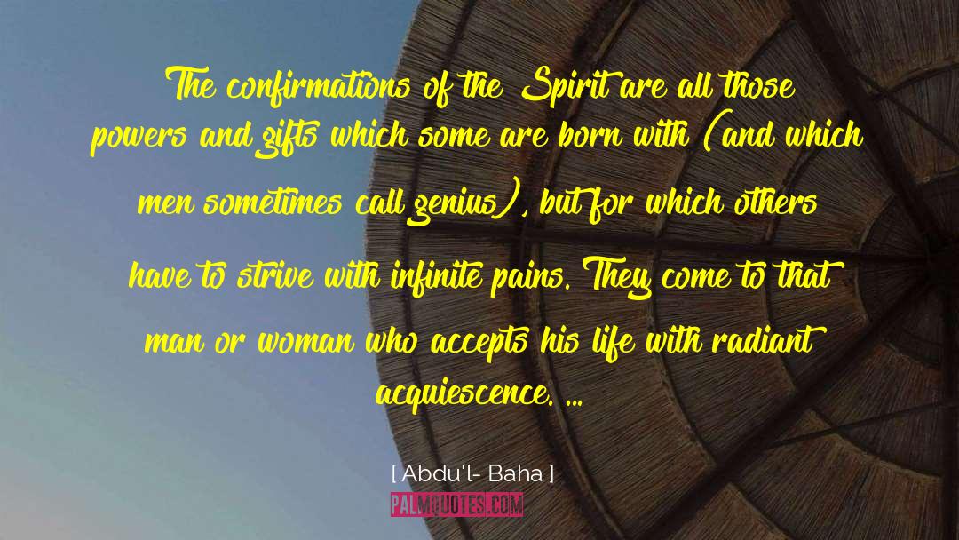 Beauty Of Spirit quotes by Abdu'l- Baha