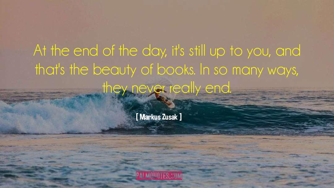 Beauty Of The Books quotes by Markus Zusak