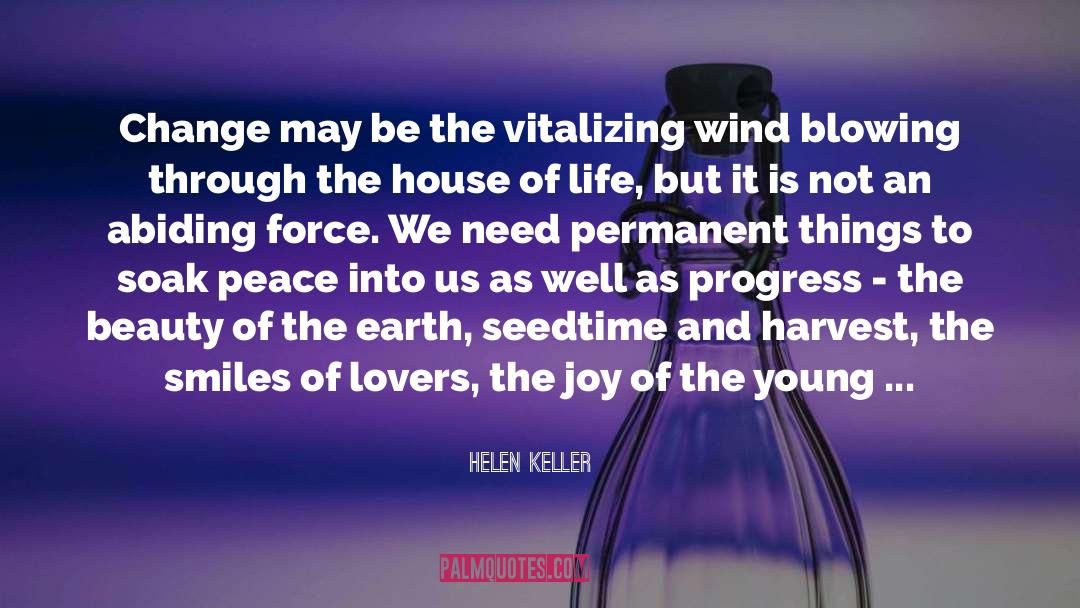 Beauty Of The Earth quotes by Helen Keller