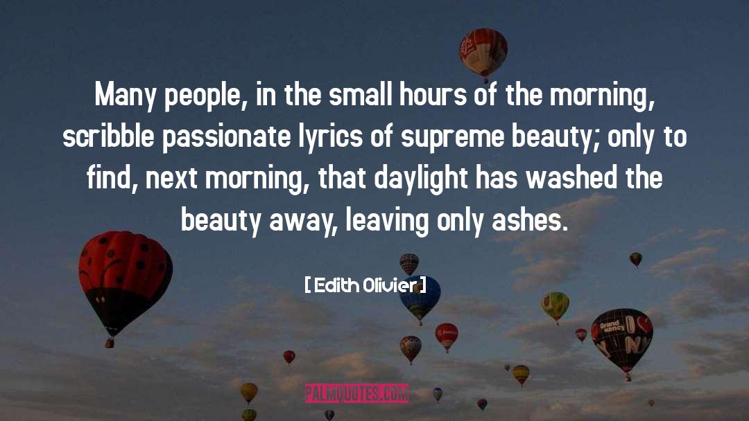 Beauty Of The Earth quotes by Edith Olivier