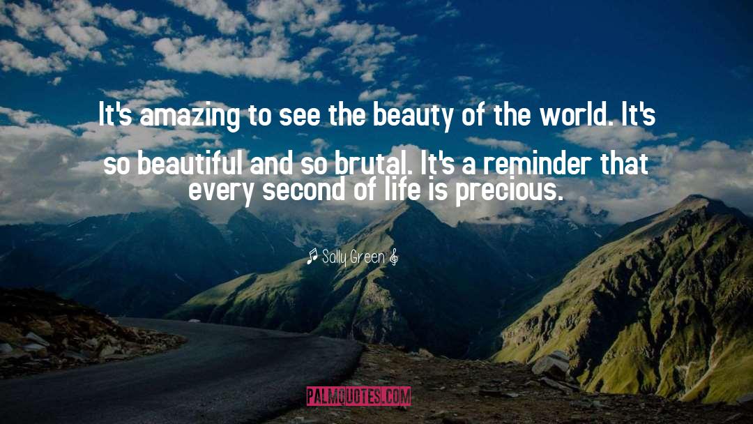 Beauty Of The World quotes by Sally Green