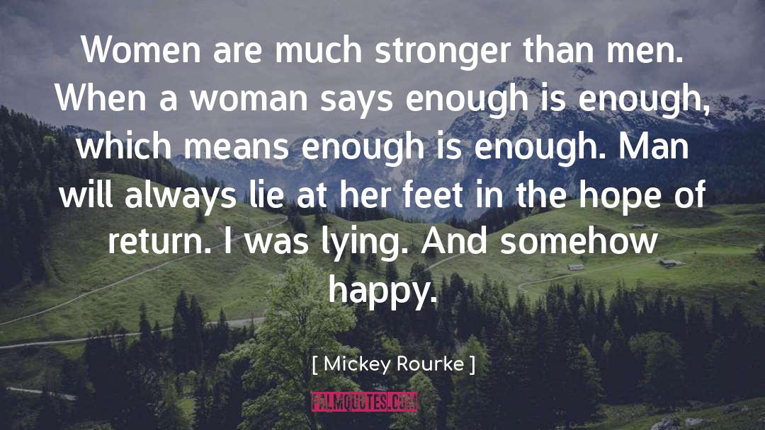 Beauty Of Women quotes by Mickey Rourke