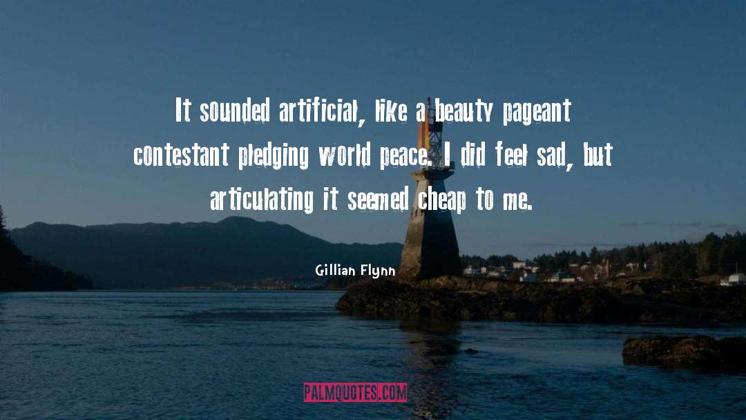 Beauty Pageant quotes by Gillian Flynn
