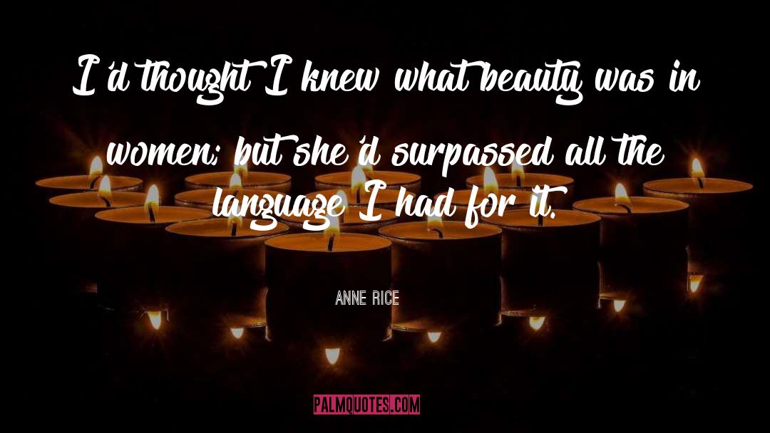 Beauty Pageant quotes by Anne Rice